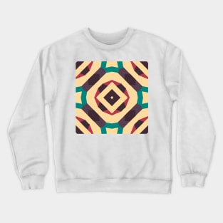retro pattern Crewneck Sweatshirt